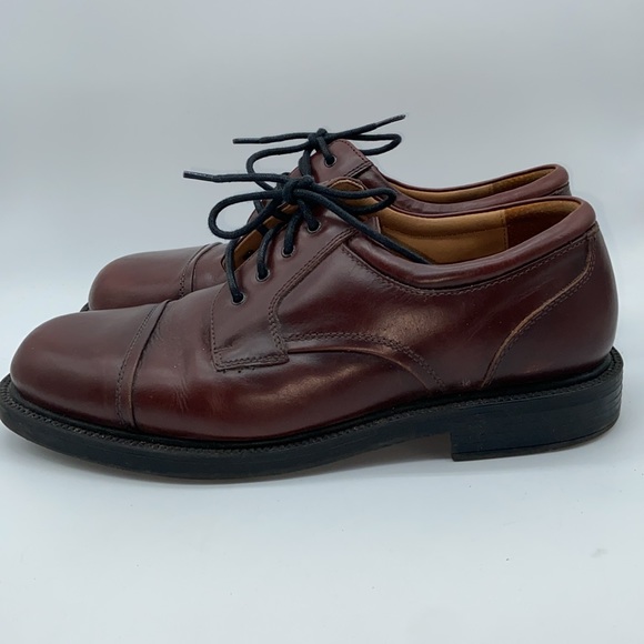 Dockers Men’s Shoes 9W Brown Leather Oxfords - Picture 3 of 8
